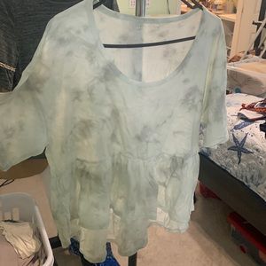 Tyedye fit n flare top